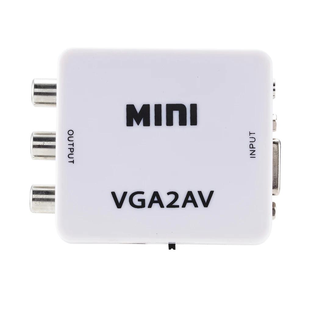 1080P ȭ ̴ VGA-RCA AV   3 5mm  VGA2AV CVBS -PC HDTV 